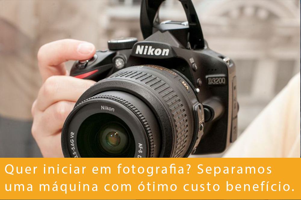 Câmera boa para iniciantes em fotografia