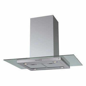 Arix Brisa 90 cm Ilha Aço Inox c/ Vidro