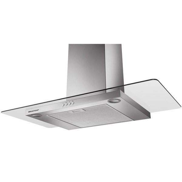 Brastemp BA190AR 90 cm Parede Aço Inox c/ Vidro