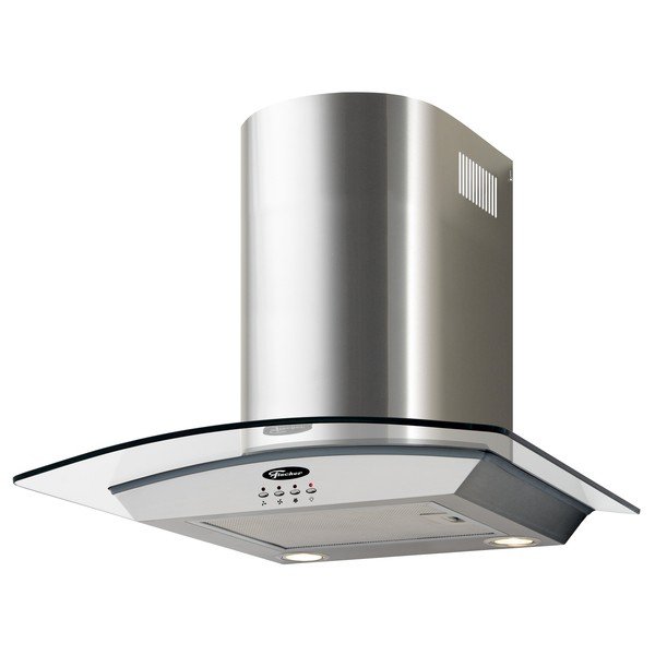 Fischer Talent 9347 60 cm Parede Aço Inox c/ Vidro