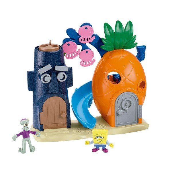 Fisher-Price Imaginext Bob Esponja Casa Abacaxi Bikini Bottom