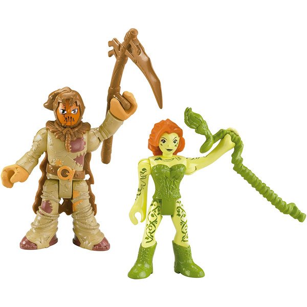 Fisher-Price Imaginext DC Super Friends Scarecrow e Poison Ivy