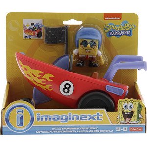 Fisher-Price Imaginext Lancha de Bob Esponja