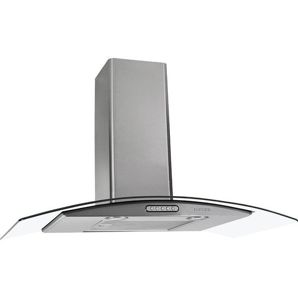 Fogatti CVC Slim Duto Slim 90 cm Parede Vidro Curvo