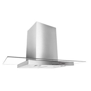 Fogatti CVR 60 cm Parede Aço Inox c/ Vidro