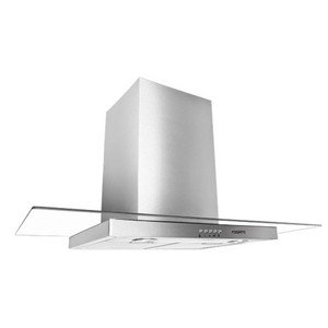 Fogatti CVR 80 cm Parede Aço Inox c/ Vidro