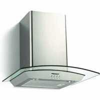 Fogatti FT260 60 cm Parede Aço Inox c/ Vidro