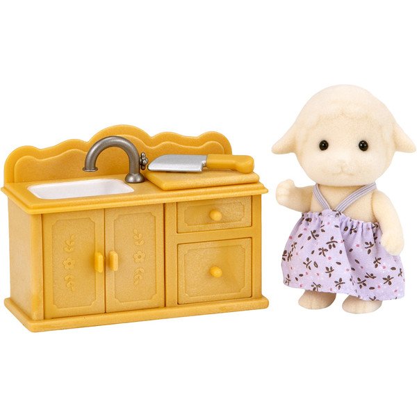 Gulliver Sylvanian Families Irmã Ovelha com Cozinha
