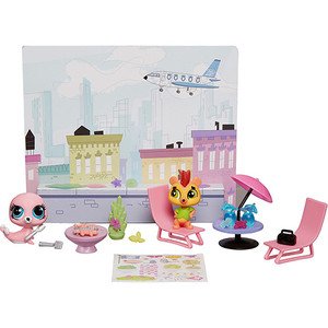 Hasbro Littlest Pet Shop Cenário Temático Roof with a View