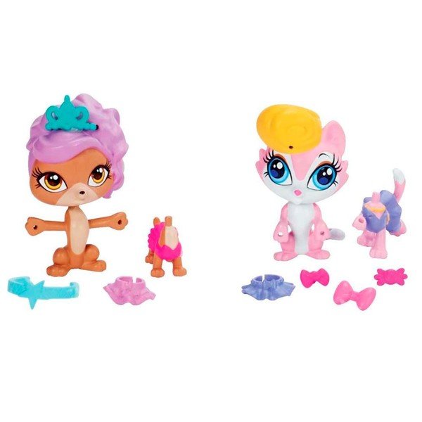 Hasbro Littlest Pet Shop Lulu Von Muttson e Dania Duncan