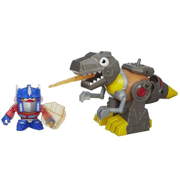 Hasbro Mr. Potato Head Transformers Rescue Bots Optimus e Grimlock
