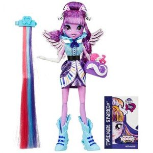 Hasbro My Little Pony Equestria Girls Twilight Sparkle Rockin' Hairstyle