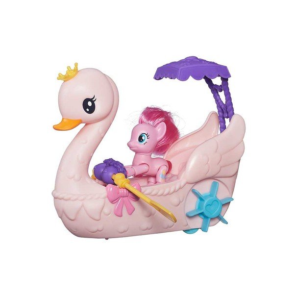 Hasbro My Little Pony Explore Equestria Pinkie Pie Passeio no Barco-Cisne