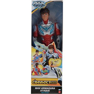Mattel Max Steel Connect Tek Max Armadura Ataque
