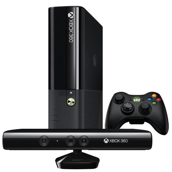 Microsoft Xbox 360 Slim com Kinect 4 GB