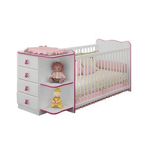 Móveis Estrela Ursinho Soneca com Cômoda Comum