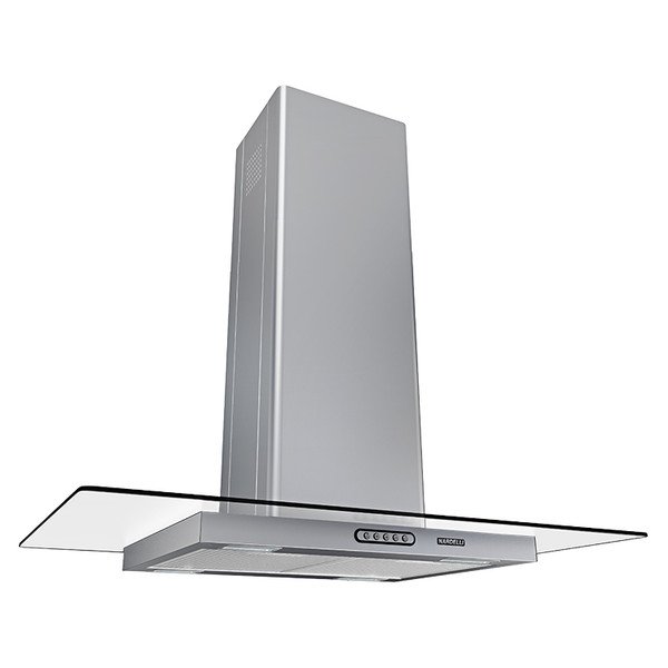 Nardelli CVR Reto 90 cm Ilha Inox e Vidro