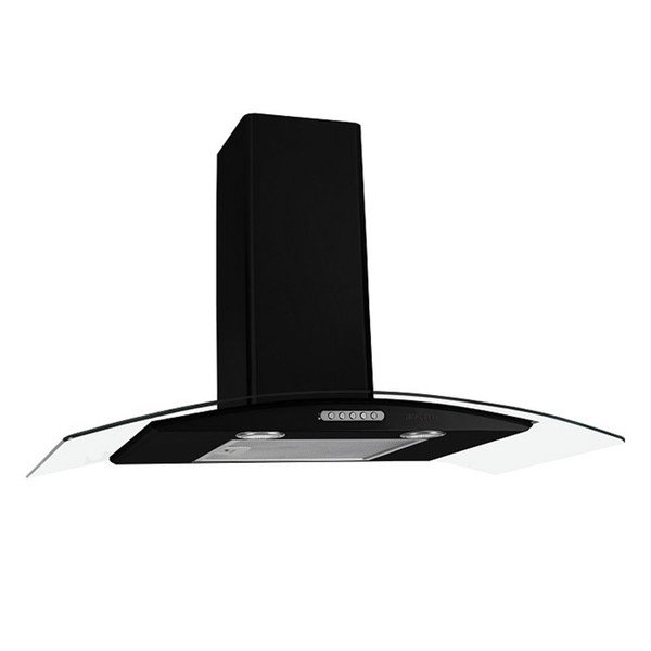 Nardelli Slim Black Vidro Curvo 70 cm