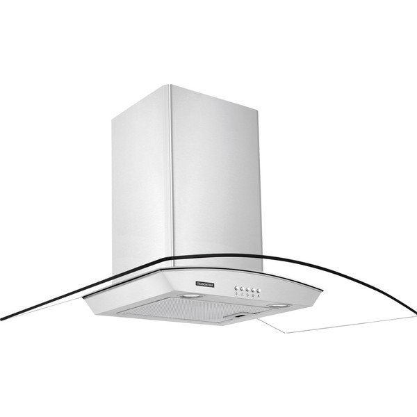 Tramontina Vetro 90 cm Parede Aço Inox c/ Vidro